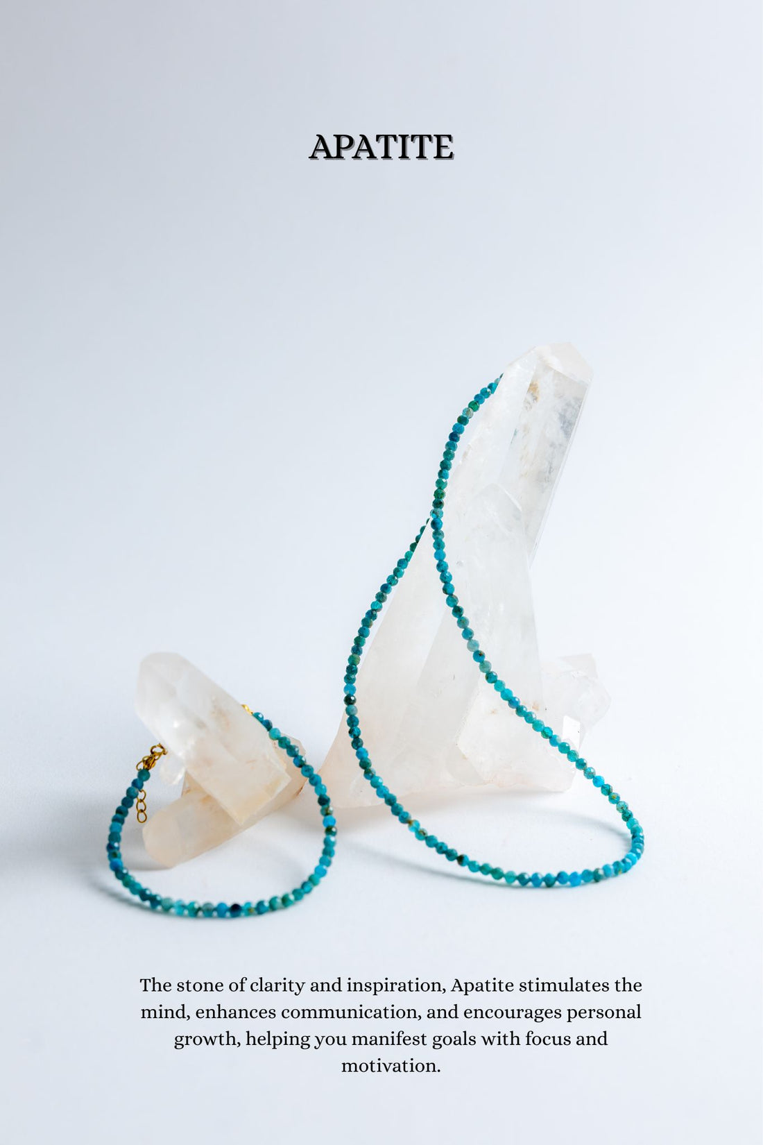 Faceted Authentic Dainty Crystal Necklace