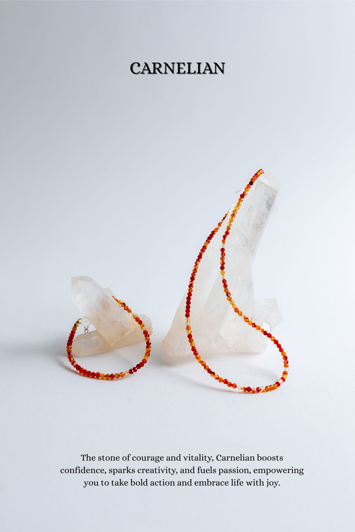 Faceted Authentic Dainty Crystal Necklace