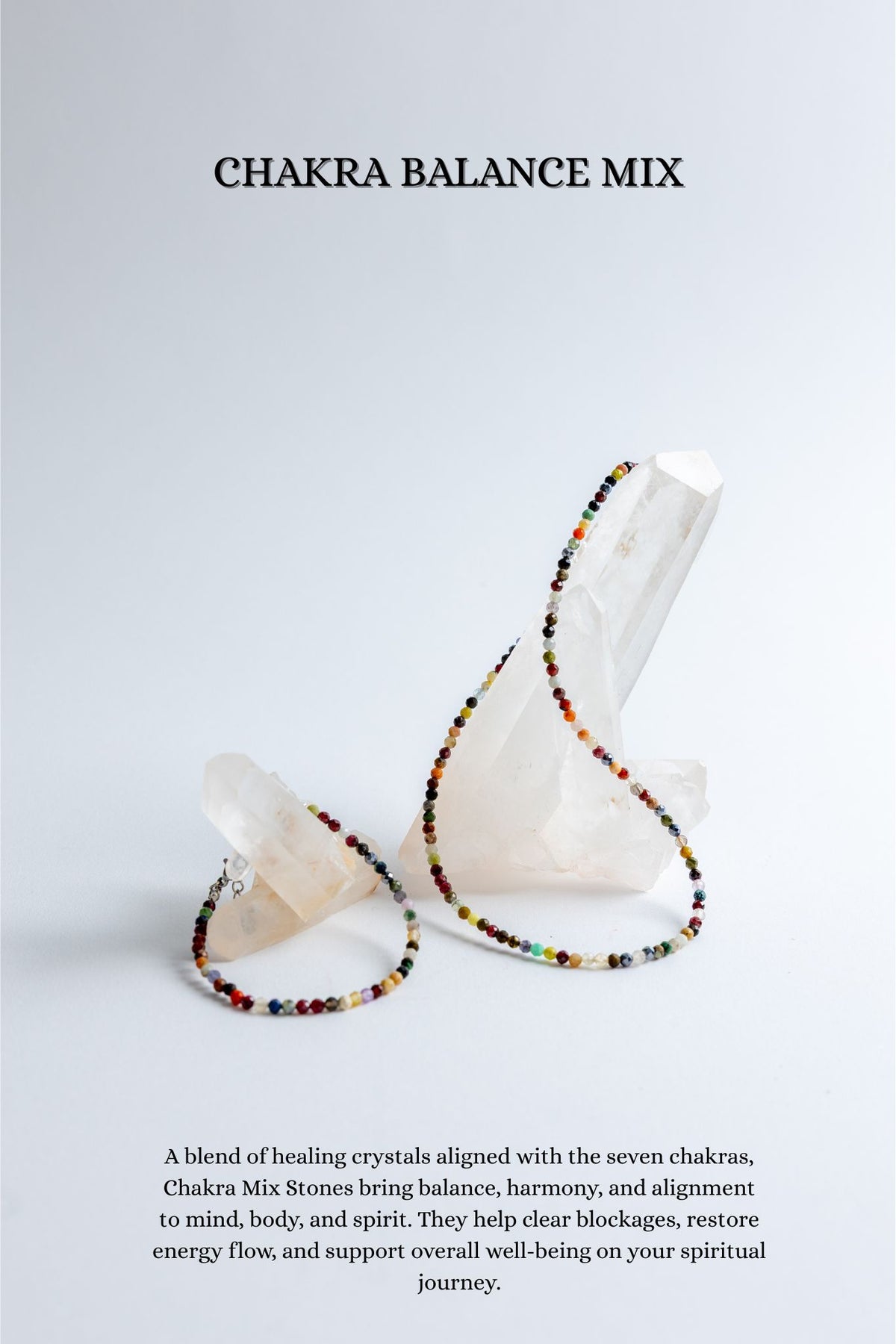 Faceted Authentic Dainty Crystal Necklace
