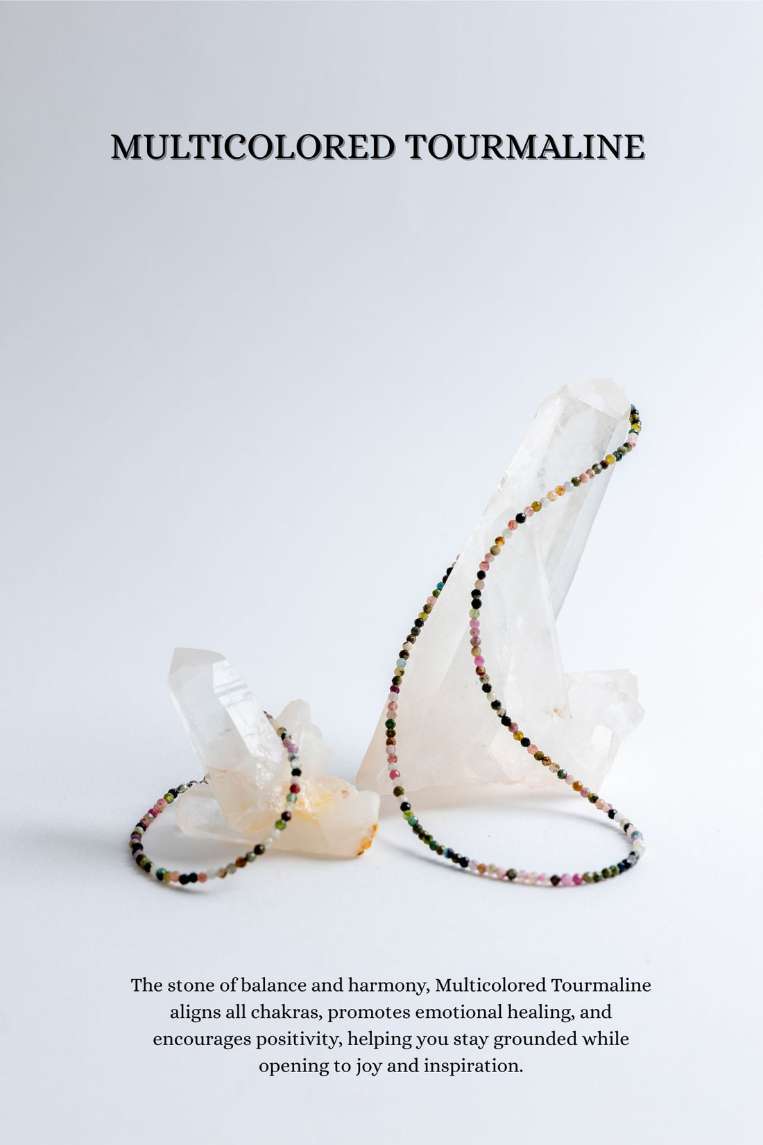 Faceted Authentic Dainty Crystal Necklace