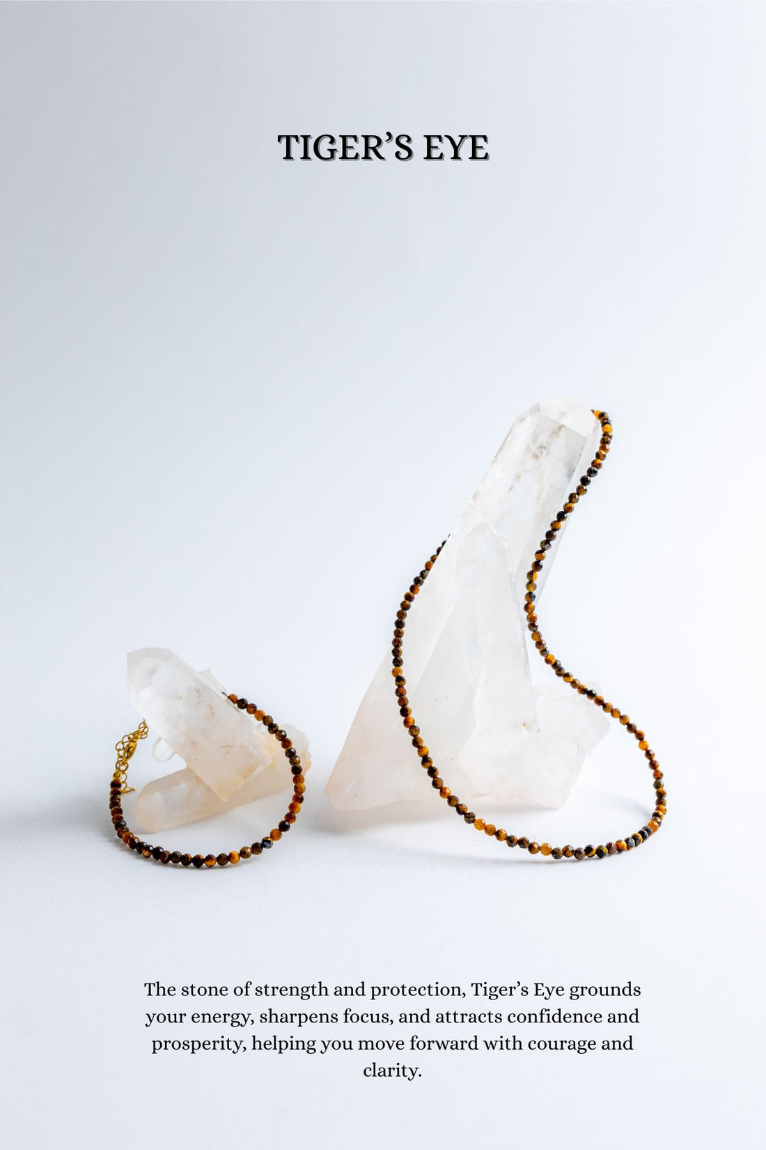 Faceted Authentic Dainty Crystal Necklace