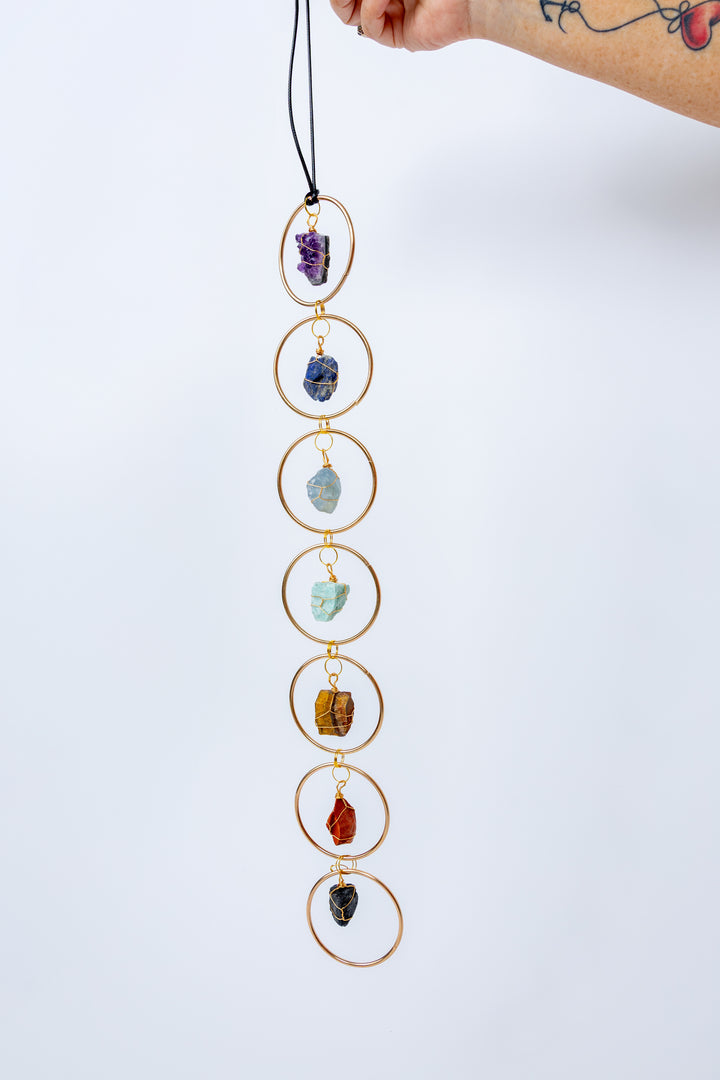 Raw Crystal Hanging Decor